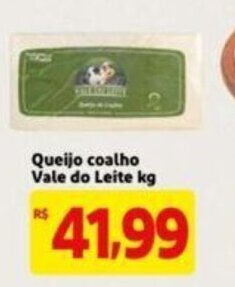 Extra Supermercado Queijo coalho Vale do leite 1kg oferta