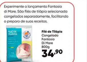 Zaffari Filé De Tilápia Congelado Fantasia Di Mar oferta