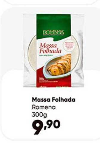 Zaffari Massa Folhada Romena oferta