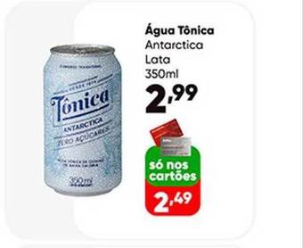 Zaffari água Tônica Antarctica Lata oferta