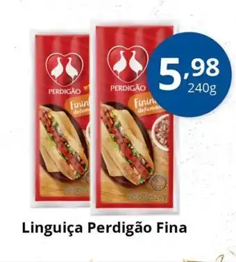 Superbom Supermercado Linguica Perdigao Fina 240g oferta