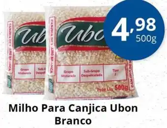 Milho para Canjica Ubon Branco 500g