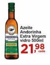 Rossi Supermercado Azeite Andorinha Extra Virgem Vidro 500ml oferta