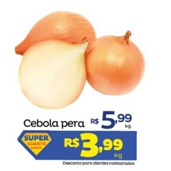 Super Lagoa Cebola pera 1kg oferta