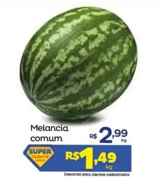 Super Lagoa Melancia Comum 1kg oferta