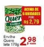 Rossi Supermercado Ervilha Quero lata 170g oferta