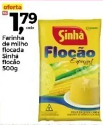Farinha de milho Flocada Sinha flocao 500g