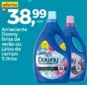 Frangolândia Amaciante Downy Brisa de Verao ou Lirios do Campo 3l oferta