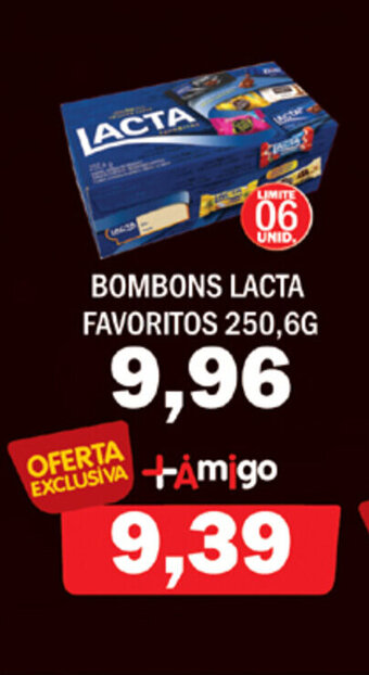 Bombons Lacta Favoritos 250.6g