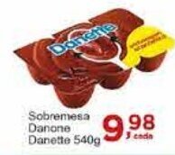 Rossi Supermercado Sobremesa Danone Danette 540g oferta