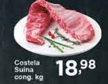 Rossi Supermercado Costela Suina cong. 1kg oferta