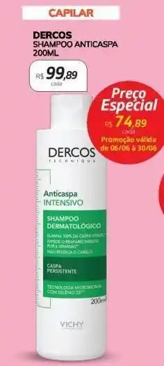 Drogal Shampoo anticaspa dercos 200ml oferta