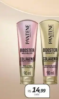 Drogal Condicionador booster pantene (proteção ou rescate) 90ml oferta