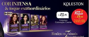 Drogal Koleston coloração creme oferta
