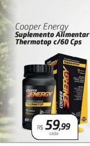 Drogal Cooper energy suplemento alimentar thermotop c/60 cps oferta