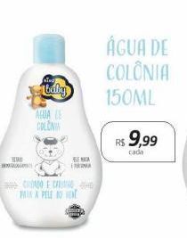 Drogal Água de colônia kind baby 150ml oferta