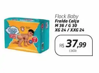Drogal Flock baby fralda calça m 36 / g 30 xg 24 / xxg 2 oferta