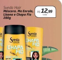 Drogal Sveda hair máscara. me enrola, lisona e chapa fio 280g oferta