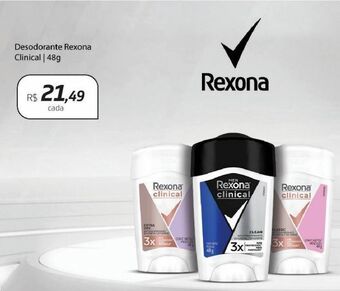 Drogal Desodorante rexona clinical 48g oferta