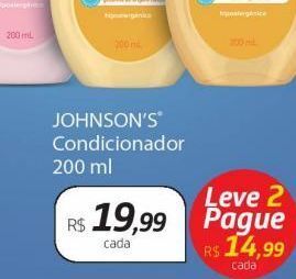 Drogal Condicionador johnson's 200ml oferta