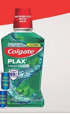 Drogal Enxaguante bucal colgate plax leve 500ml pague 350ml oferta