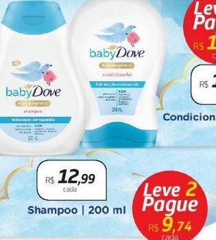 Drogal Shampoo baby dove 200ml oferta