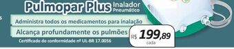 Drogal Pulmopar plus inalador pneumático oferta
