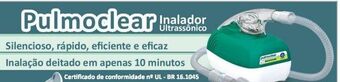 Pulmoclear inalador ultrassonico