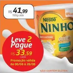 Drogal Nestlé ninho 700g oferta