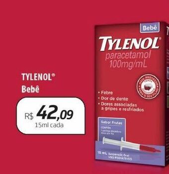 Drogal Tylenol bebe 15ml oferta