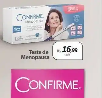 Drogal Confirme teste de menopausa oferta
