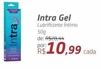 Drogal Intra gel lubrificante íntimo 50g oferta