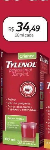 Drogal Tylenol 60ml oferta