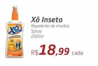 Drogal Xô inseto repelente de insetos spray 200ml oferta