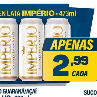 Dom Atacadista Cerveja Império oferta