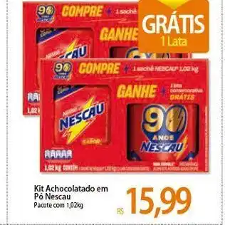 Atacadão Kit Achocolatado em Pó Nescau oferta
