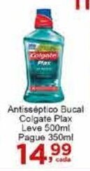 Rossi Supermercado Antisseptico bucal colgate Plax Leve 500ml pague 350ml oferta