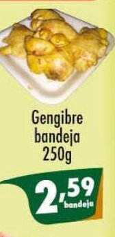Ricoy Supermercados Gengibre Bandeja 250g oferta