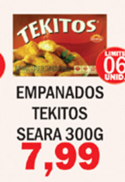 Supermercados Mendonça Empanados Tekitos Seara 300g oferta