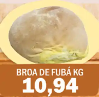 Supermercados Mendonça Broa de Fuba 1kg oferta