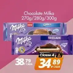 Delta Supermercados Chocolate Milka 270g oferta