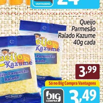 Supermercados Big Compra Queijo Parmesão oferta