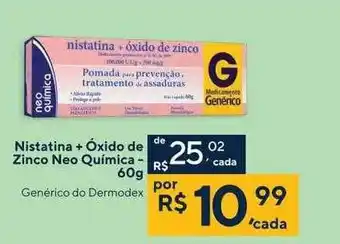 Coop Nistatina + óxido De Zinco Neo Química oferta