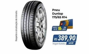 Hiper Moreira Pneu Dunlop 175 65 R14 oferta
