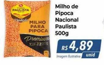 Hiper Moreira Milho De Pipoca Nacional Paulista oferta