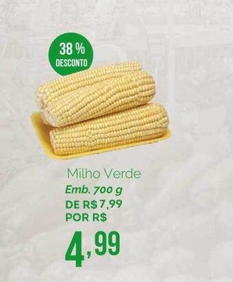 Oba Hortifruti Milho Verde 38% Desconto oferta