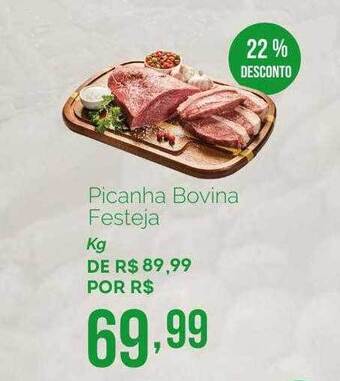 Oba Hortifruti Picanha Bovina Festeja 22% Desconto oferta