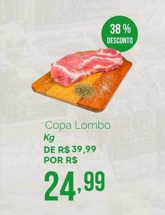 Oba Hortifruti Copa Lombo Kg 38% Desconto oferta
