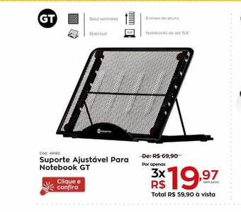 Ibyte Suporte Ajustavel Para Notebook Gt oferta