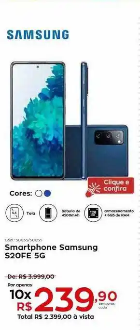 Ibyte Smartphone Samsung S20fe 5g oferta